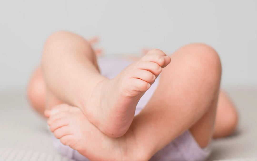 baby sleeping in crib