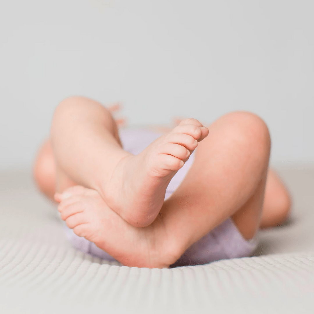 baby sleeping in crib