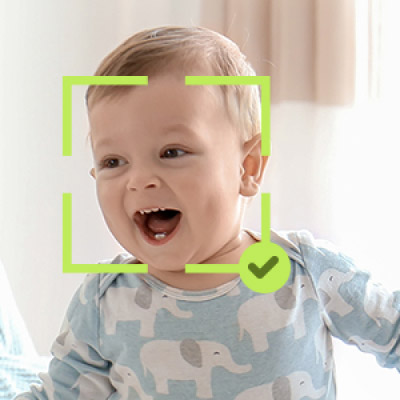 Invidyo Smart Baby Cam Smile Detection